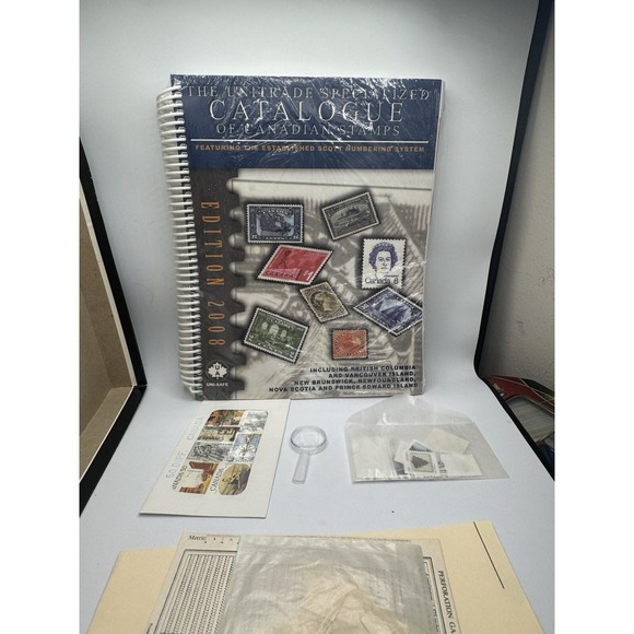 RARE Unitrade 2008 Canadian Stamp Collectors Kit.. (Hinges And Tongs Missing) - Picture 11 of 11